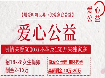 平定捐卵助孕生子 爱心志愿者招募